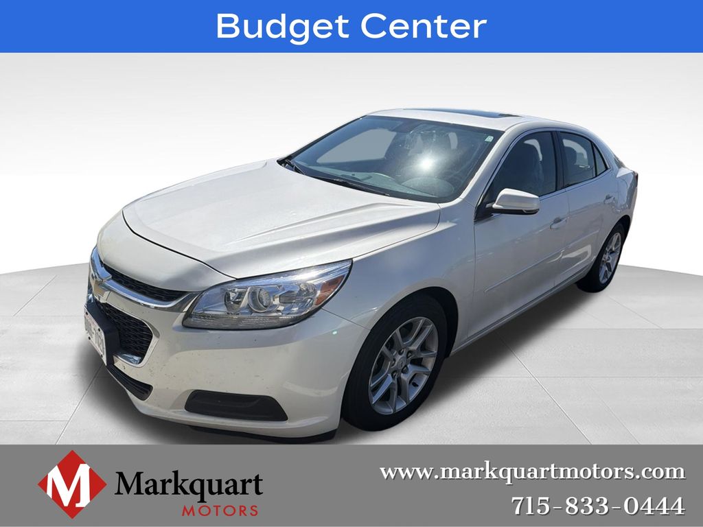 White Diamond Clearcoat 2014 Chevrolet Malibu Sedan Front-Wheel Drive 6-Speed Automatic Overdrive