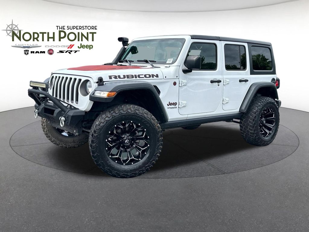 Bright White Clearcoat 2019 Jeep Wrangler SUV / Crossover Four-Wheel Drive 8-Speed Automatic