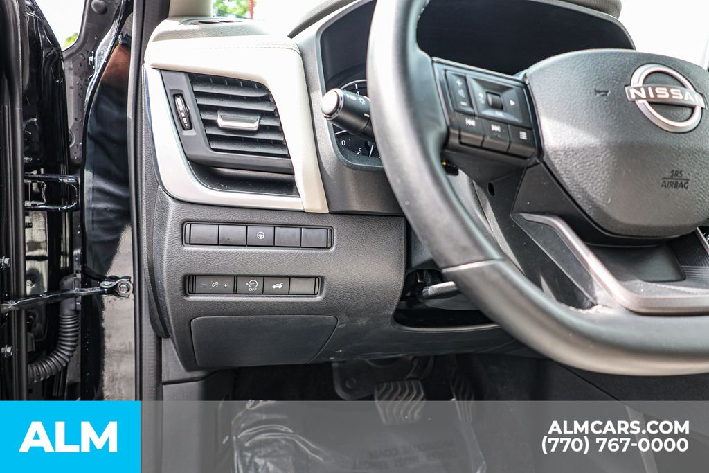 Used 2025 Black Nissan SV image 27