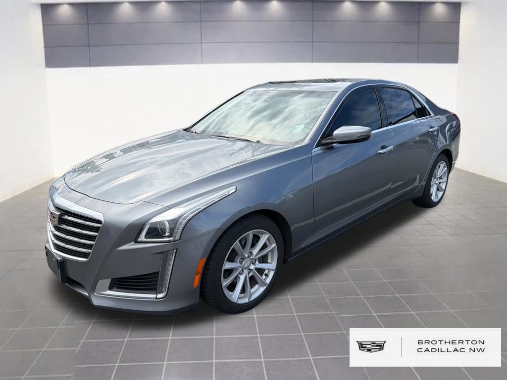 Gray (Satin Steel Metallic) 2018 Cadillac CTS 2.0T RWD Sedan Rear-Wheel Drive 8-Speed Automatic
