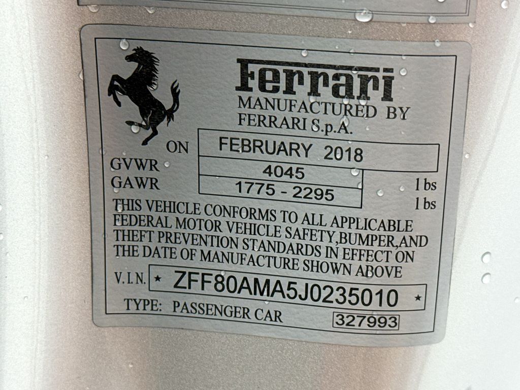 Used 2018 Argento Nurburgring Ferrari  image 38