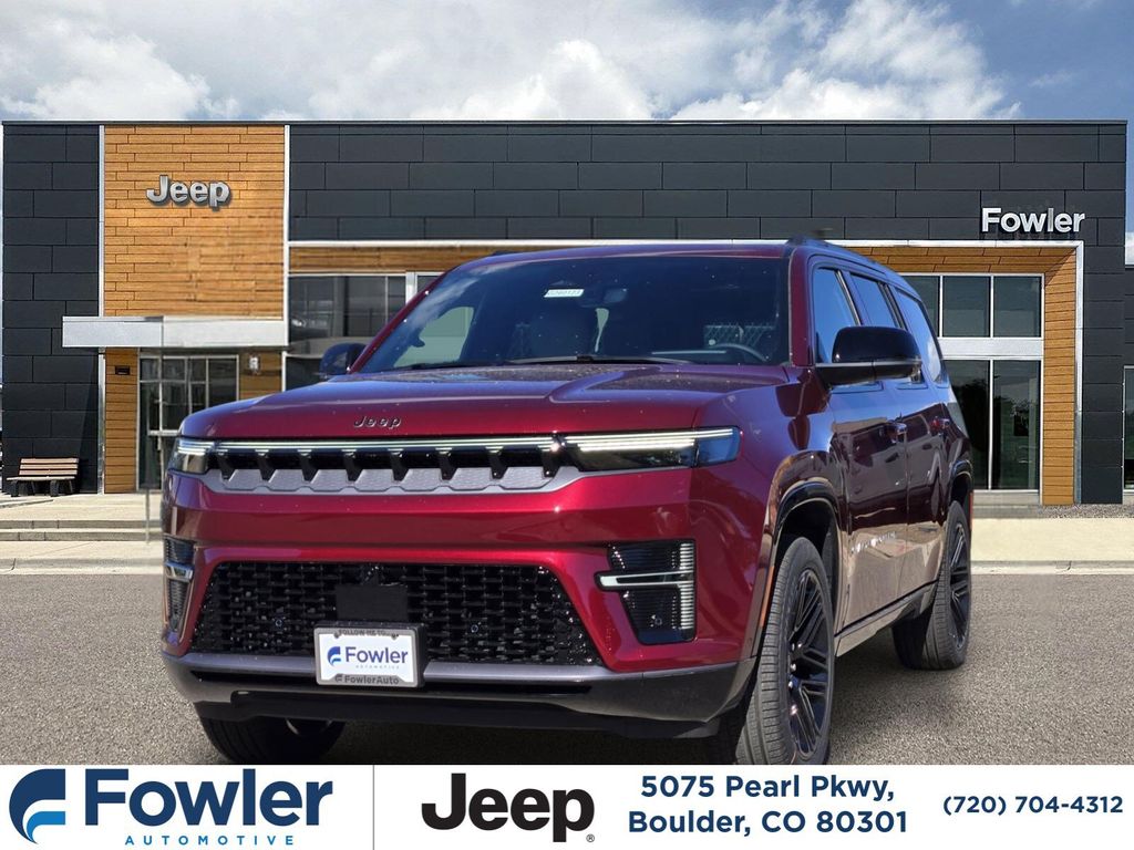 Velvet Red Pearlcoat 2026 Jeep Grand Wagoneer SUV / Crossover Four-Wheel Drive 8-Speed Automatic
