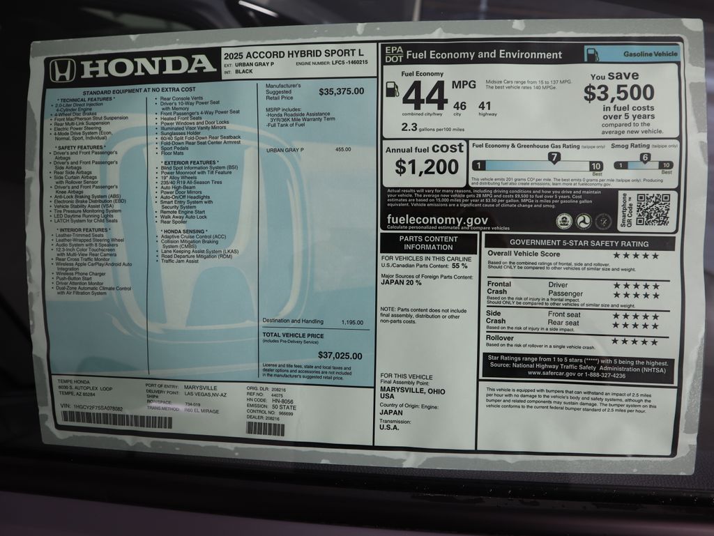 Thumbnail: 2025 Honda Accord - 9