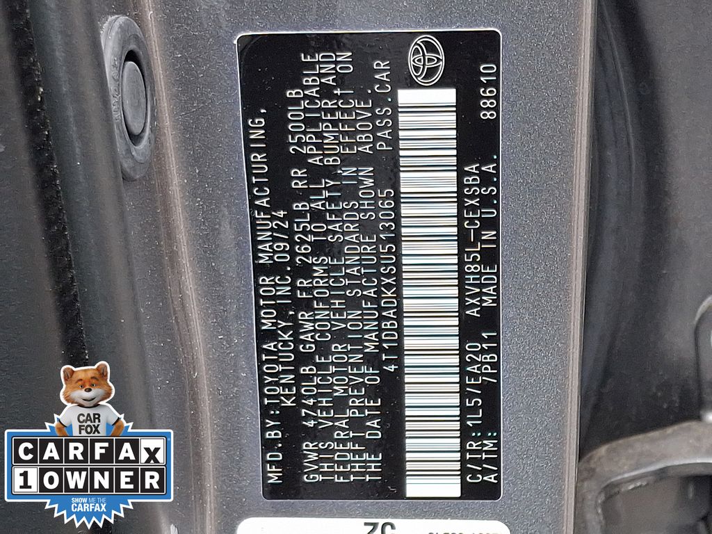 Used 2025 Toyota Camry Sedan
