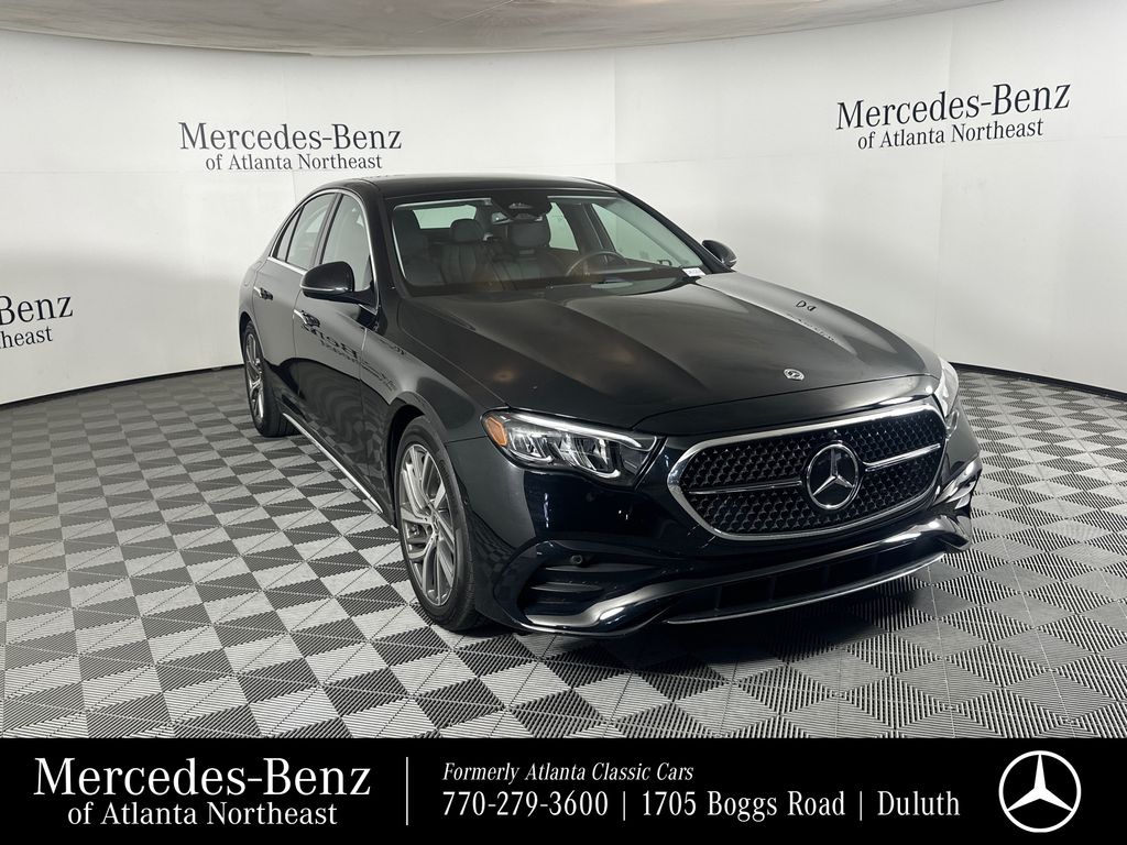 Black 2026 Mercedes-Benz E-Class Sedan Rear-Wheel Drive 9-Speed Automatic