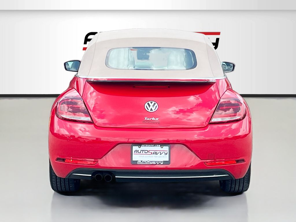 2019 Volkswagen Beetle Convertible 2.0T SE Red at AutoSavvy Houston Southwest