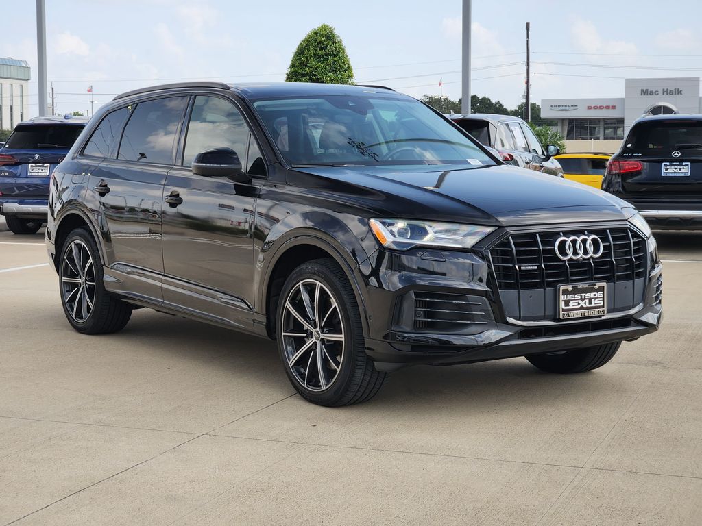 2021 Audi Q7 55 Premium Plus Black at Monument Chevrolet