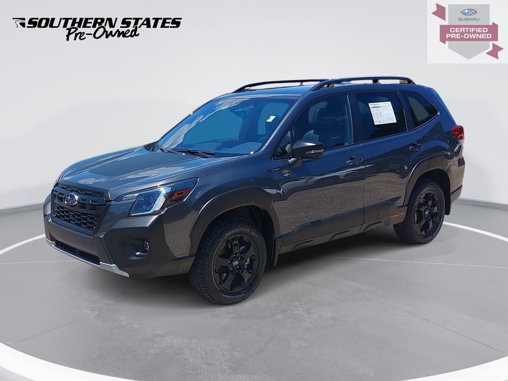 Magnetite Gray Metallic 2025 Subaru Forester SUV / Crossover All-Wheel Drive Continuously Variable Transmission