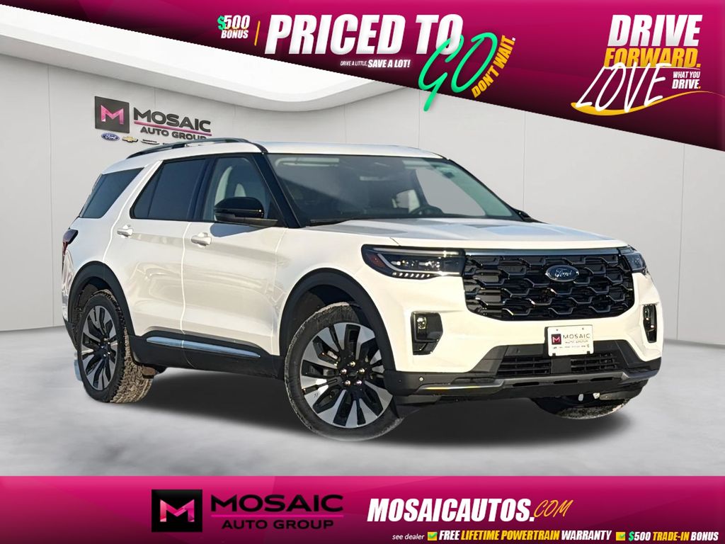 New 2026 Ford Explorer Platinum SUVs