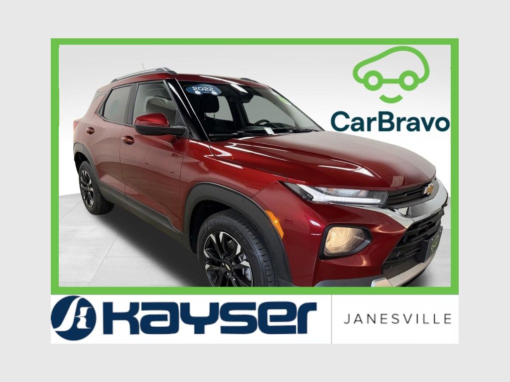 Red (Crimson Metallic) 2022 Chevrolet Trailblazer SUV / Crossover Front-Wheel Drive Continuously Variable Transmission