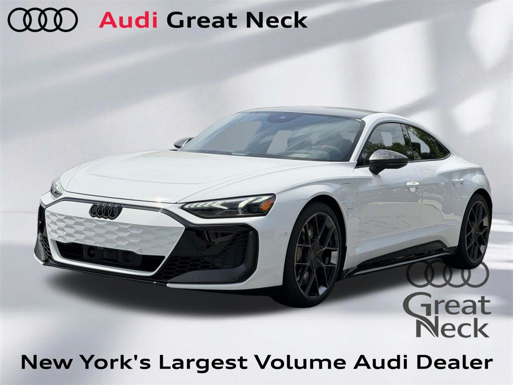 White 2026 Audi RS e-tron GT quattro Performance Sedan All-Wheel Drive 2-Speed Automatic
