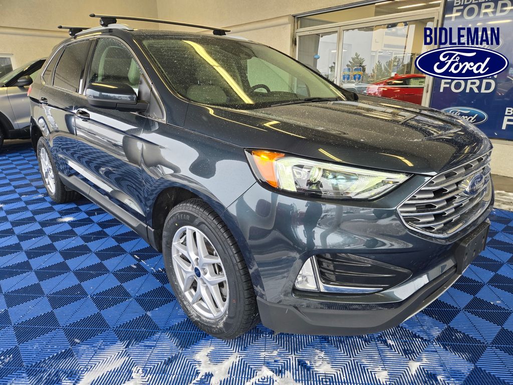 Stone Blue Metallic 2022 Ford Edge SEL AWD SUV / Crossover All-Wheel Drive 8-Speed Automatic