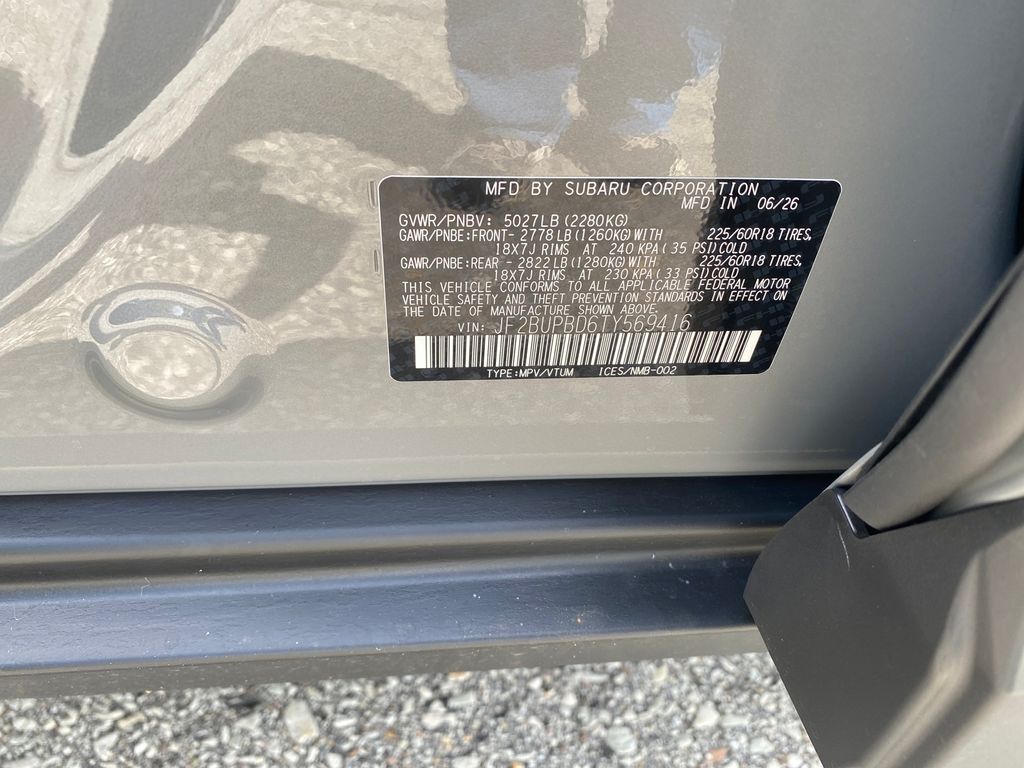 New 2026 Gray Subaru Premium image 28