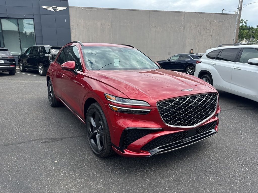 Mauna Red 2026 Genesis GV70 2.5T Sport Prestige AWD SUV / Crossover All-Wheel Drive 8-Speed Automatic