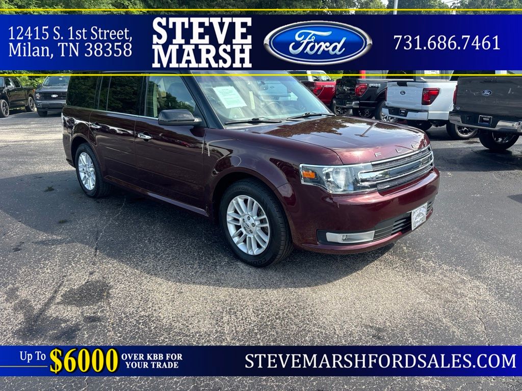 Red (Burgundy Velvet Tinted Clearcoat) 2017 Ford Flex SUV / Crossover All-Wheel Drive 6-Speed Automatic