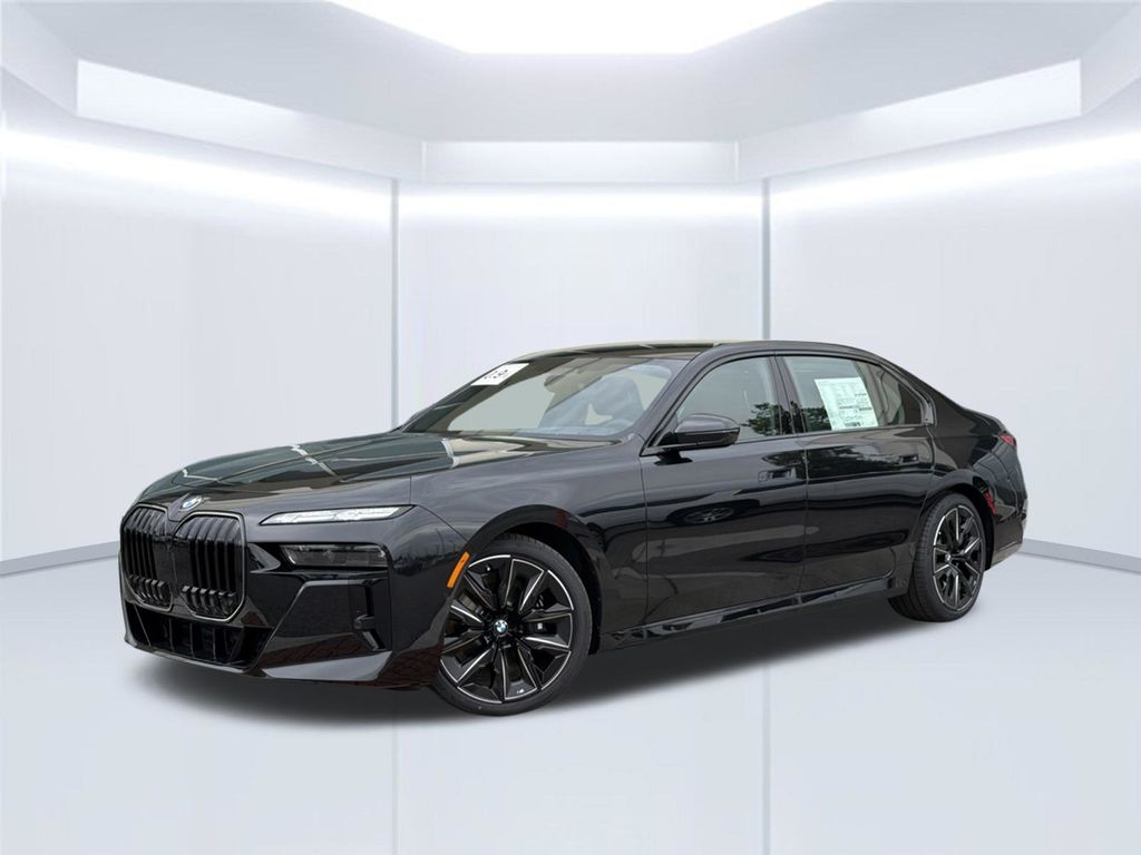 Black Sapphire Metallic 2026 BMW 7 Series Sedan All-Wheel Drive 8-Speed Automatic