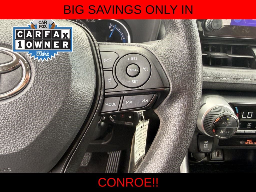 2024 Toyota RAV4 Hybrid LE White at Don McGill Toyota