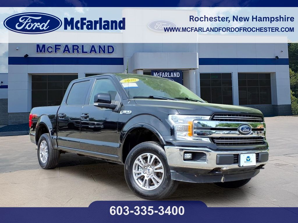 Black Metallic 2020 Ford F-150 Pickup Truck Four-Wheel Drive Automatic
