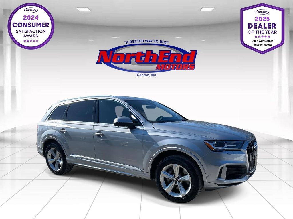 Florett Silver Metallic 2022 Audi Q7 SUV / Crossover All-Wheel Drive 8-Speed Automatic