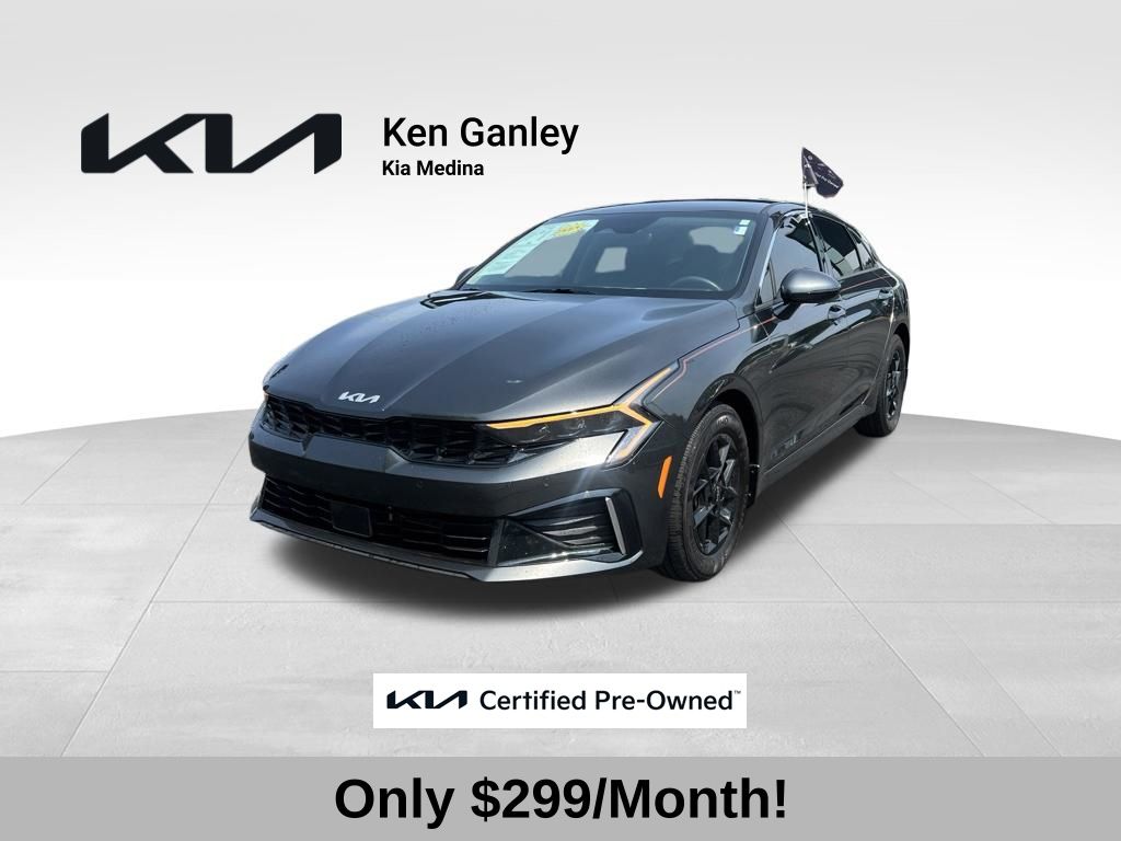 Interstellar Gray 2025 Kia K5 Sedan Front-Wheel Drive 8-Speed Automatic