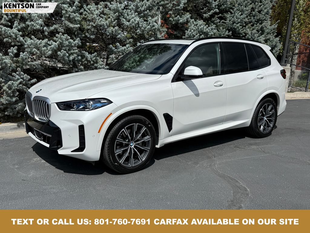 White Metallic 2026 BMW X5 xDrive40i SUV / Crossover All-Wheel Drive 8-Speed Automatic