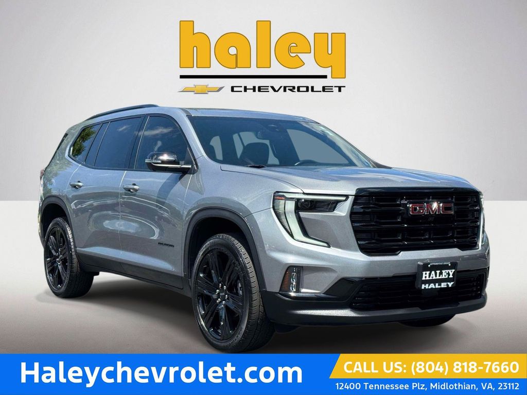 Sterling Metallic 2025 GMC Acadia SUV / Crossover Front-Wheel Drive 8-Speed Automatic