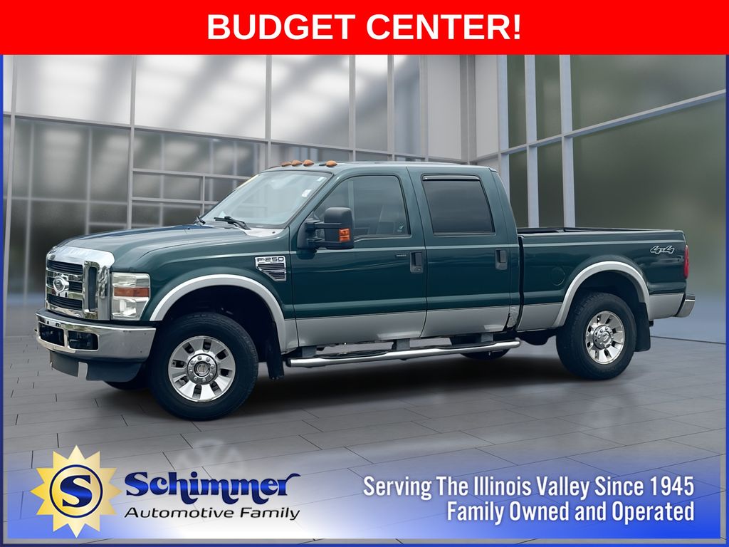 2009 Ford F-250 Super Duty Lariat Crew Cab 4WD Pickup Truck Four-Wheel Drive 5-Speed Automatic Overdrive