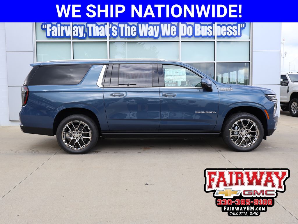 Lakeshore Blue Metallic 2026 Chevrolet Suburban SUV / Crossover Four-Wheel Drive 