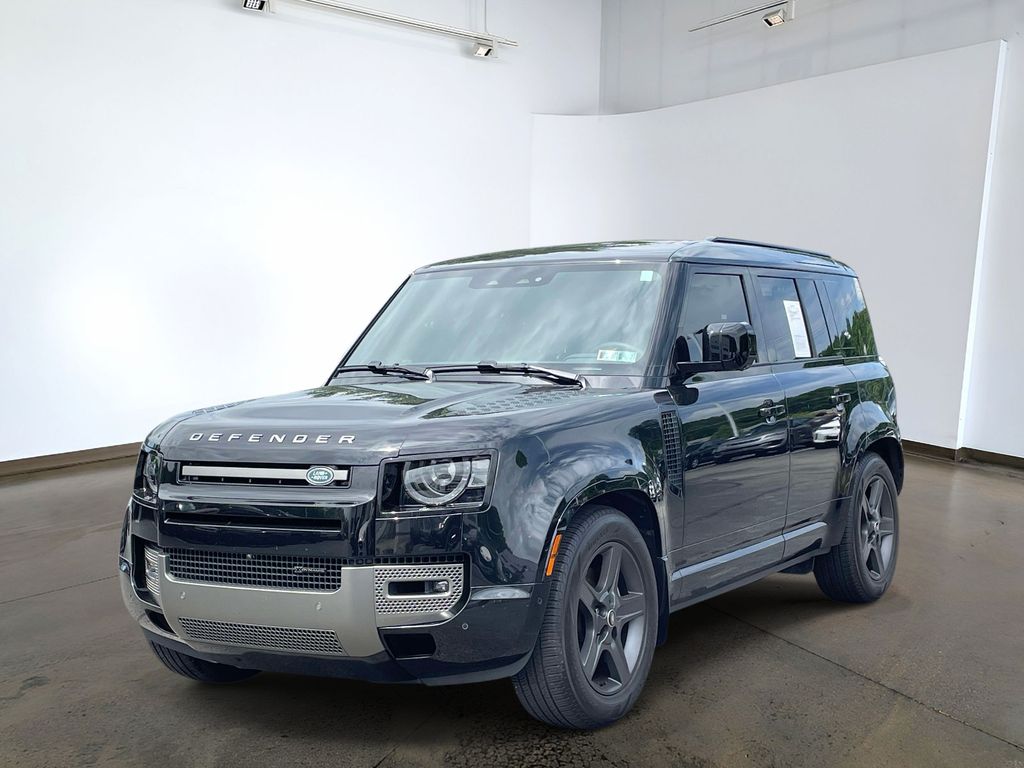 Santorini Black Metallic 2023 Land Rover Defender 110 X-Dynamic SE AWD SUV / Crossover All-Wheel Drive 8-Speed Automatic