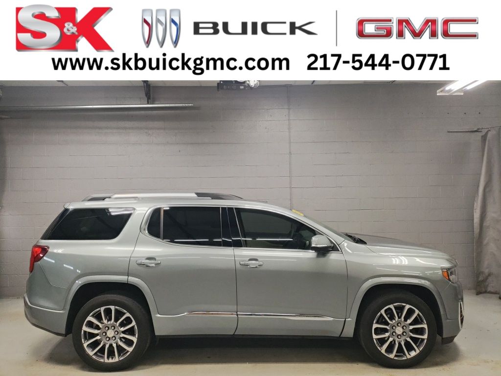 Sterling Metallic 2023 GMC Acadia Denali AWD SUV / Crossover Four-Wheel Drive 9-Speed Automatic