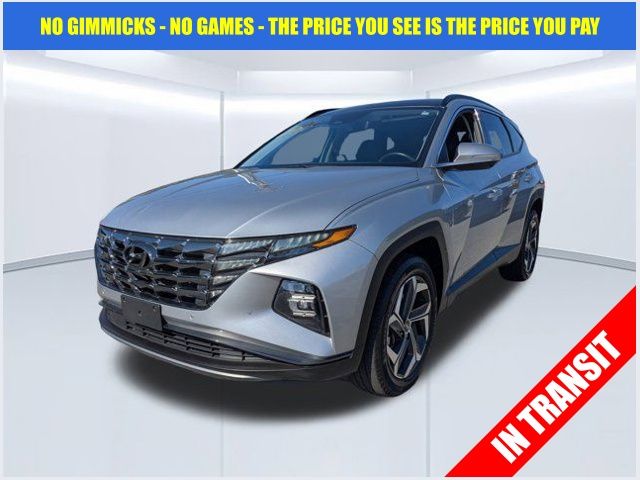 Shimmering Silver 2024 Hyundai Tucson Limited AWD SUV / Crossover All-Wheel Drive 8-Speed Automatic