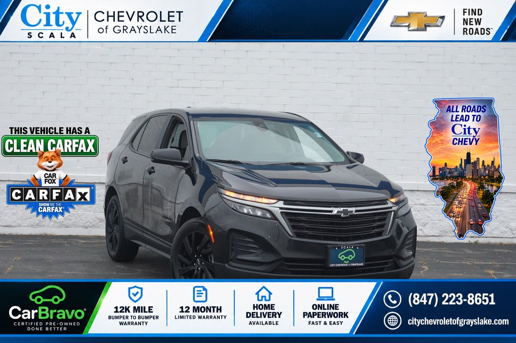Mosaic Black Metallic 2024 Chevrolet Equinox SUV / Crossover Front-Wheel Drive 6-Speed Automatic Overdrive