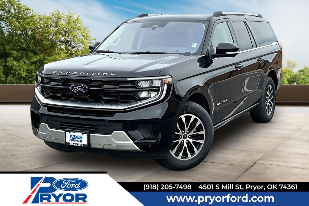 Black Metallic 2025 Ford Expedition SUV / Crossover Four-Wheel Drive Automatic