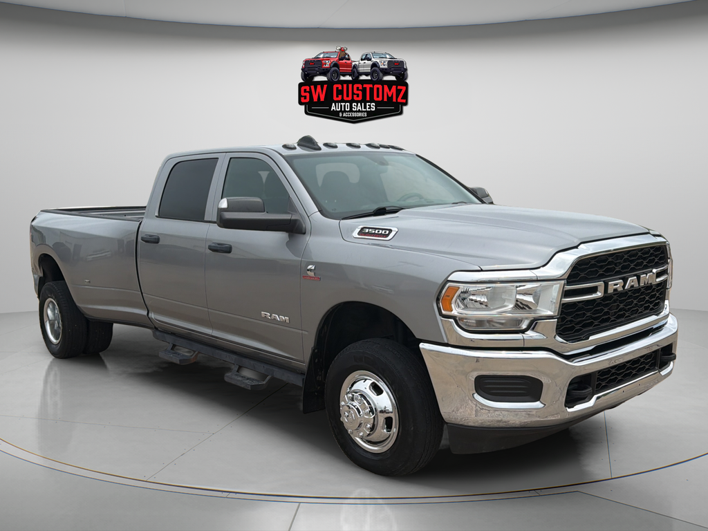 Billet Silver Metallic Clearcoat 2021 RAM 3500 Pickup Truck Four-Wheel Drive 6-Speed Automatic