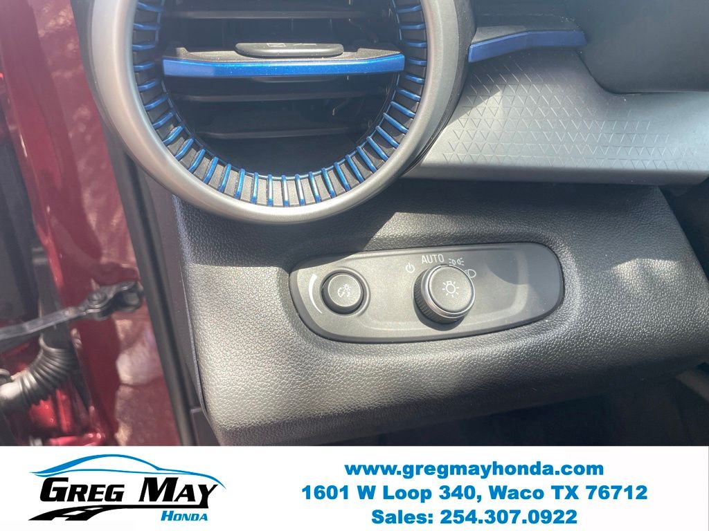 2025 Chevrolet Trax LS Red at Greg May Honda
