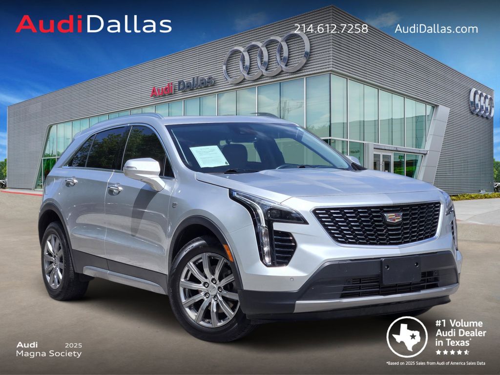 Radiant Silver Metallic 2021 Cadillac XT4 Premium Luxury FWD SUV / Crossover Front-Wheel Drive 9-Speed Automatic