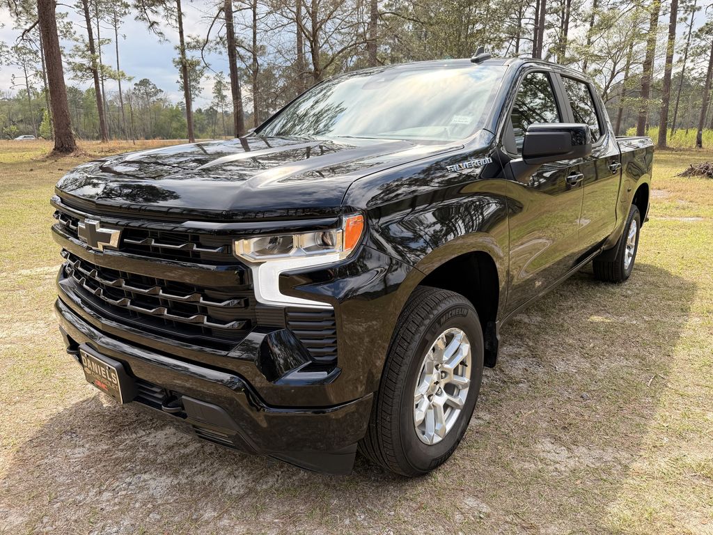 Black 2026 Chevrolet Silverado 1500 Pickup Truck Four-Wheel Drive Automatic