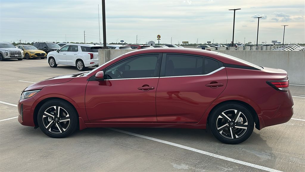 2024 Nissan Sentra SV Red at Classic Elite Chevrolet Sugar Land