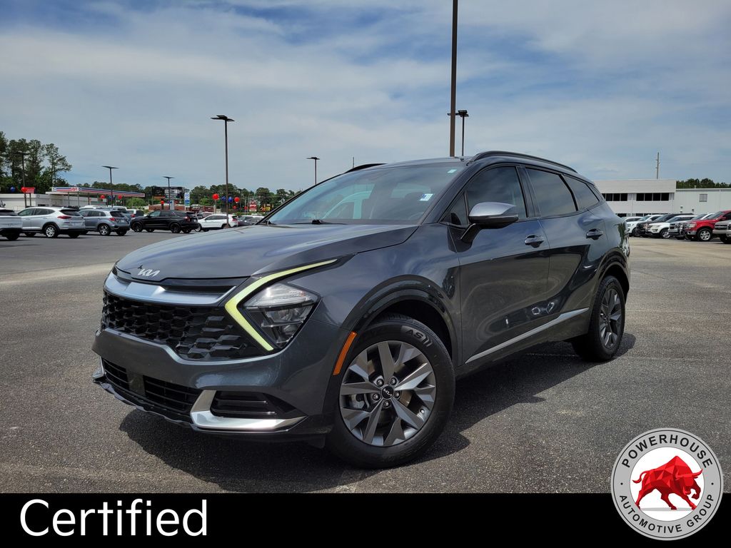 Gravity Gray 2023 Kia Sportage SX AWD SUV / Crossover All-Wheel Drive 8-Speed Automatic