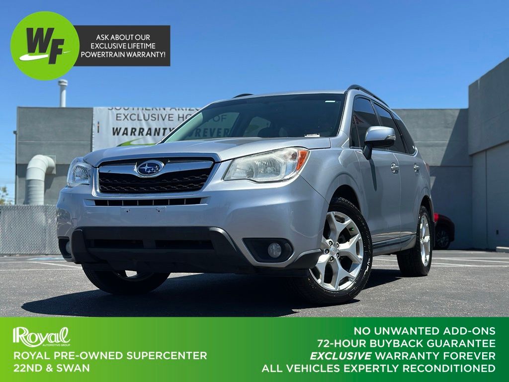 Ice Silver Metallic 2015 Subaru Forester SUV / Crossover All-Wheel Drive Continuously Variable Transmission