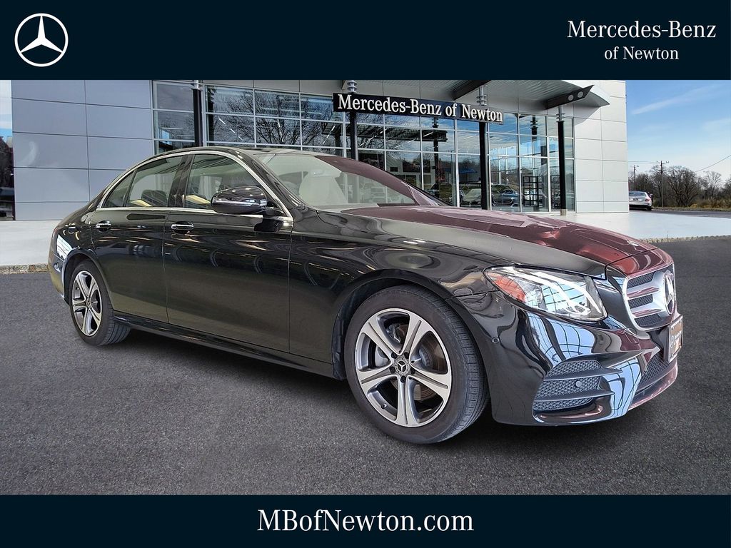Black 2018 Mercedes-Benz E-Class E 300 4MATIC Sedan AWD Sedan All-Wheel Drive 9-Speed Automatic