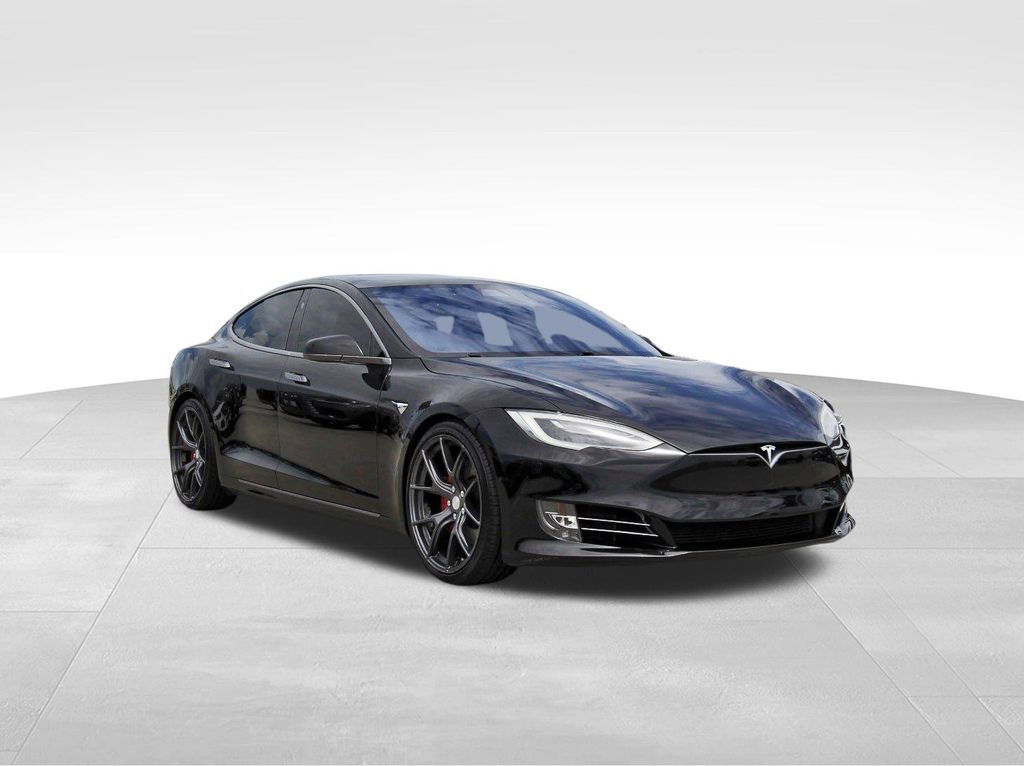 Solid Black 2019 Tesla Model S Sedan All-Wheel Drive 1-Speed Automatic