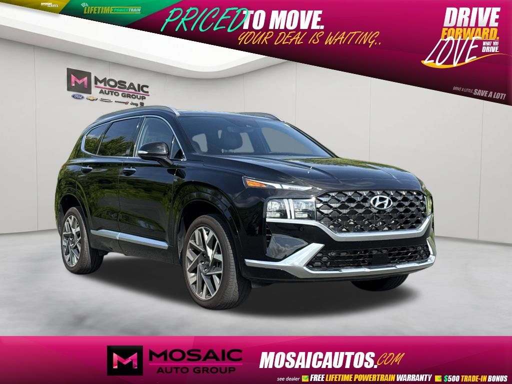 Twilight Black 2023 Hyundai Santa Fe SUV / Crossover All-Wheel Drive Automatic