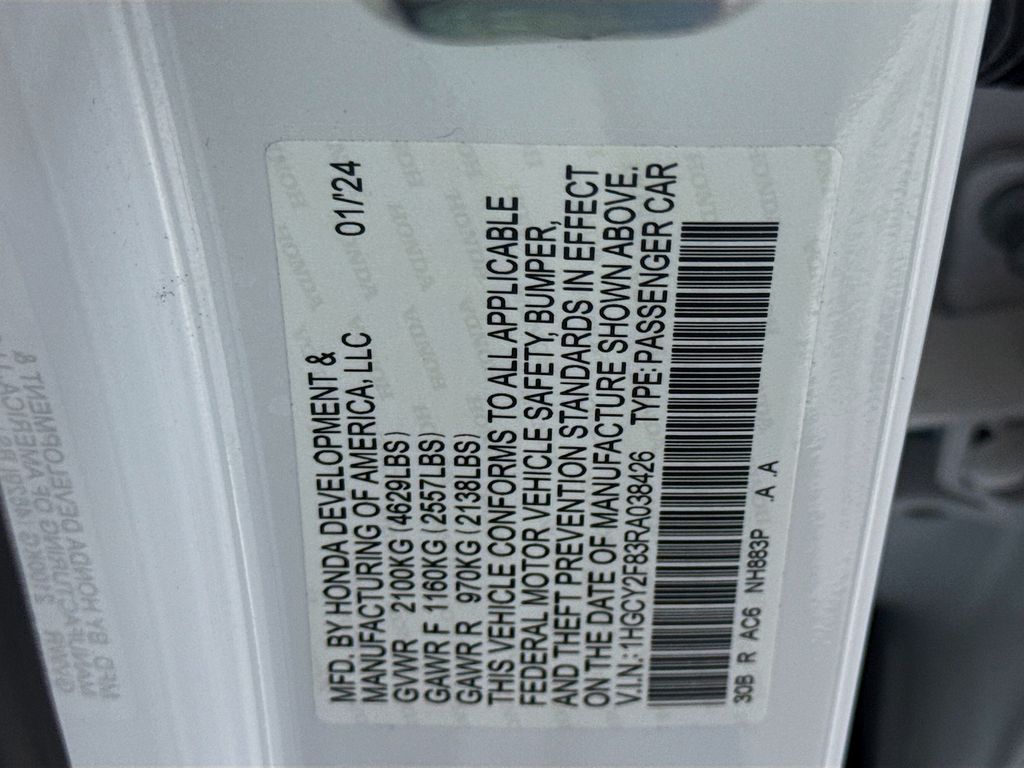 Used Car 2024 Honda Accord Hybrid  Touring For Sale Under $35,000 In Austin, Texas