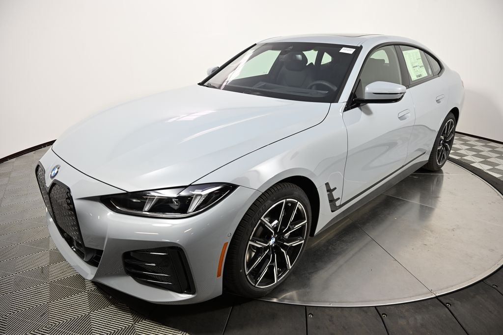 Gray (Brooklyn Grey Metallic) 2026 BMW i4 Sedan All-Wheel Drive Automatic