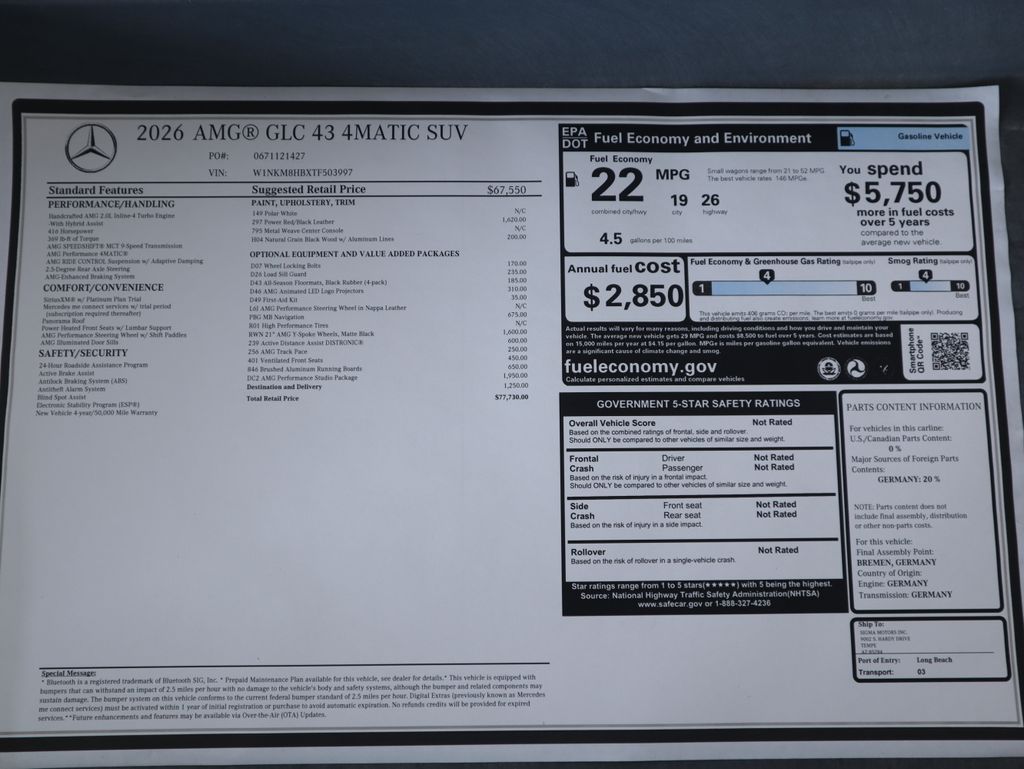 Thumbnail: 2026 Mercedes-Benz GLC - 9