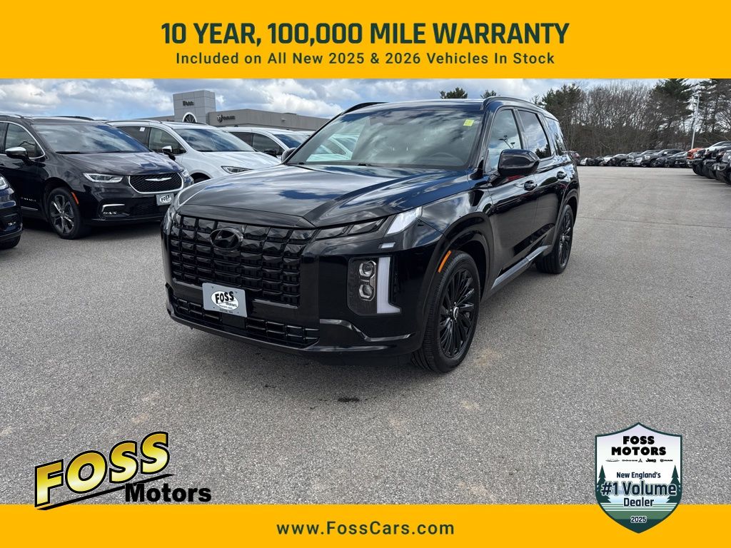Abyss Black Pearl 2024 Hyundai Palisade SUV / Crossover All-Wheel Drive 8-Speed Automatic
