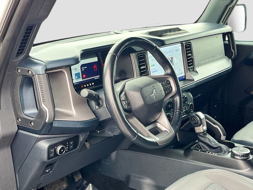 2022 Ford Bronco Outer Banks White at DeMontrond Ford