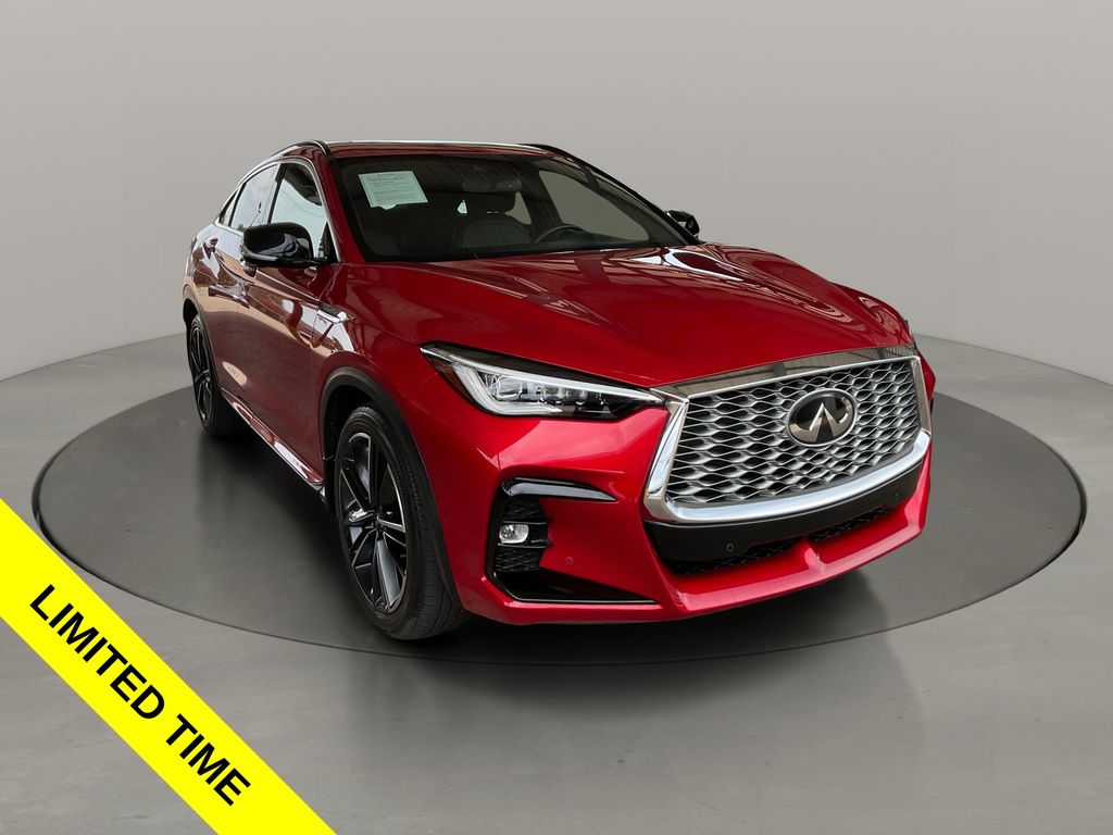 Dynamic Sunstone Red 2022 INFINITI QX55 SUV / Crossover All-Wheel Drive Continuously Variable Transmission