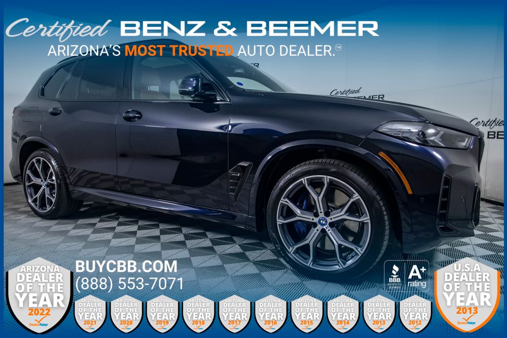 Carbon Black Metallic 2024 BMW X5 xDrive50e AWD SUV / Crossover All-Wheel Drive 8-Speed Automatic